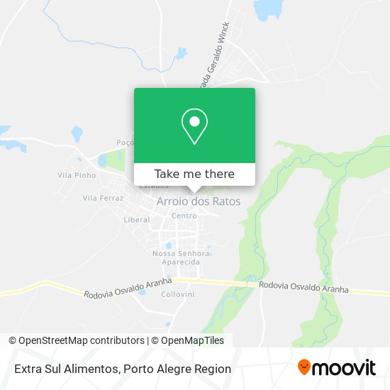 Extra Sul Alimentos map