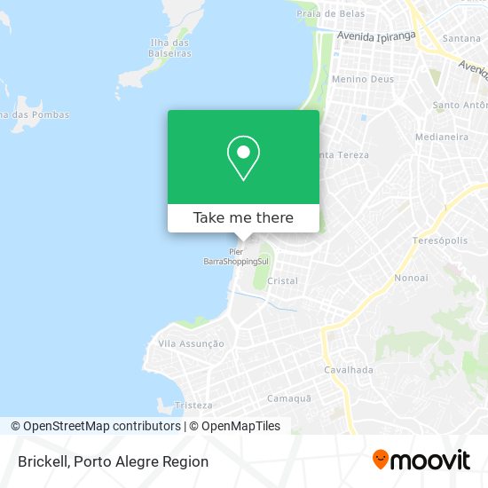 Mapa Brickell