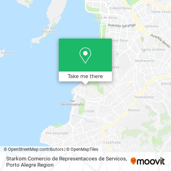 Starkom Comercio de Representacoes de Servicos map