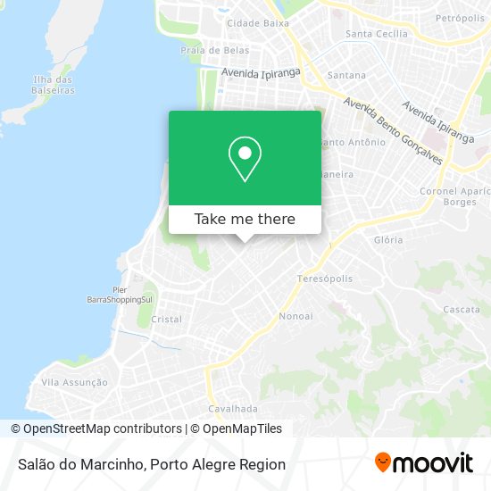 Salão do Marcinho map