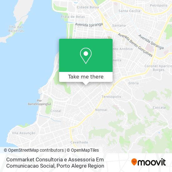 Mapa Commarket Consultoria e Assessoria Em Comunicacao Social