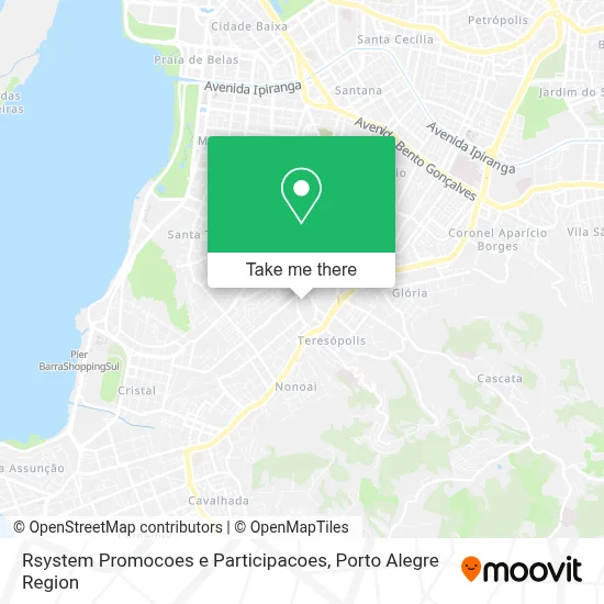 Rsystem Promocoes e Participacoes map