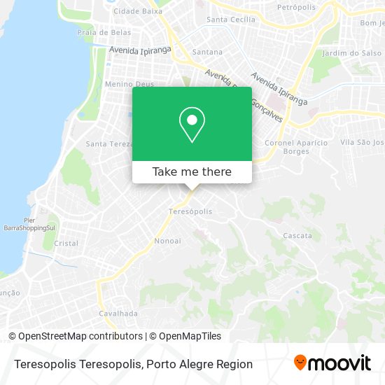 Teresopolis Teresopolis map