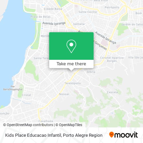 Kids Place Educacao Infantil map