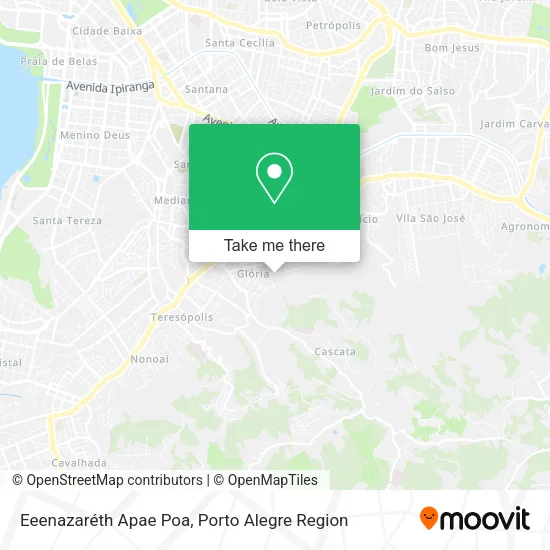 Eeenazaréth Apae Poa map