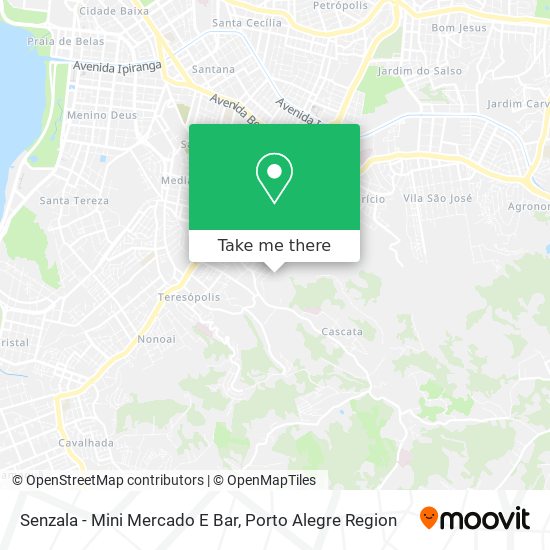 Senzala - Mini Mercado E Bar map