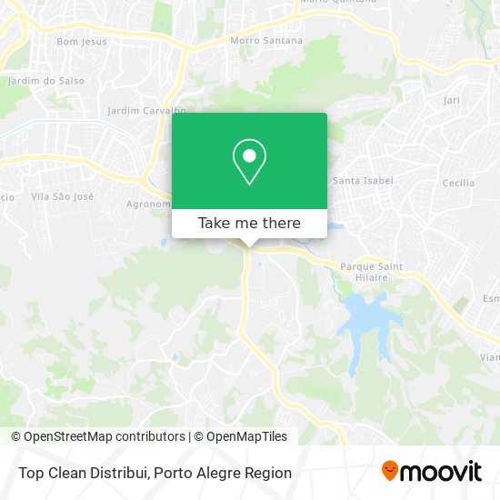 Top Clean Distribui map