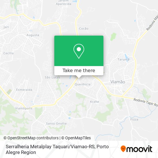 Serralheria Metalplay Taquari / Viamao-RS map