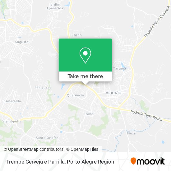 Trempe Cerveja e Parrilla map