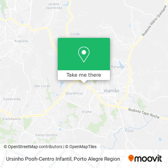 Ursinho Pooh-Centro Infantil map