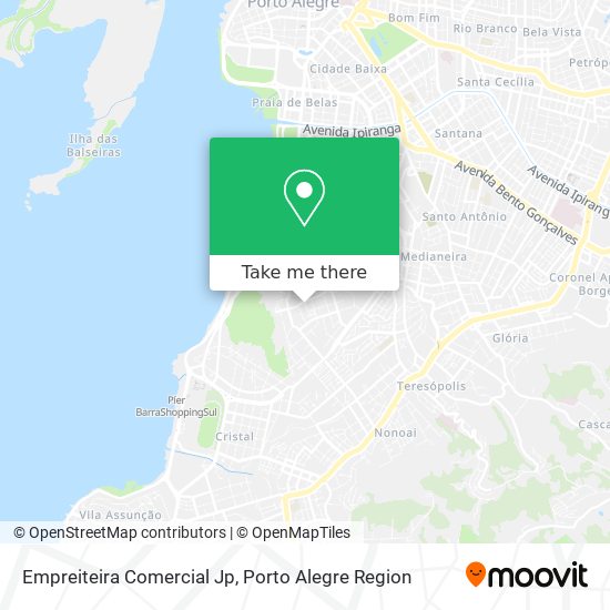 Mapa Empreiteira Comercial Jp