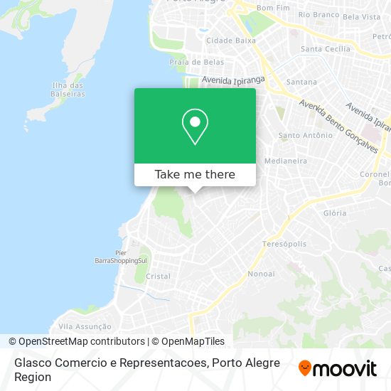 Glasco Comercio e Representacoes map