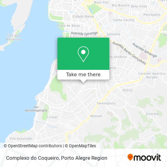 Complexo do Coqueiro map