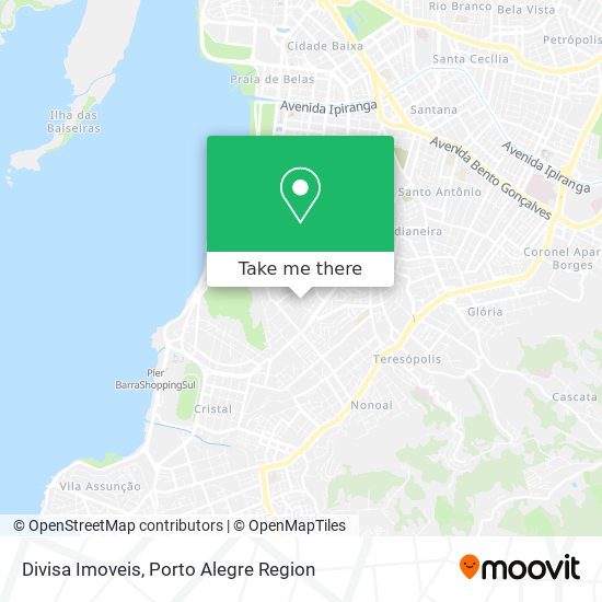 Mapa Divisa Imoveis