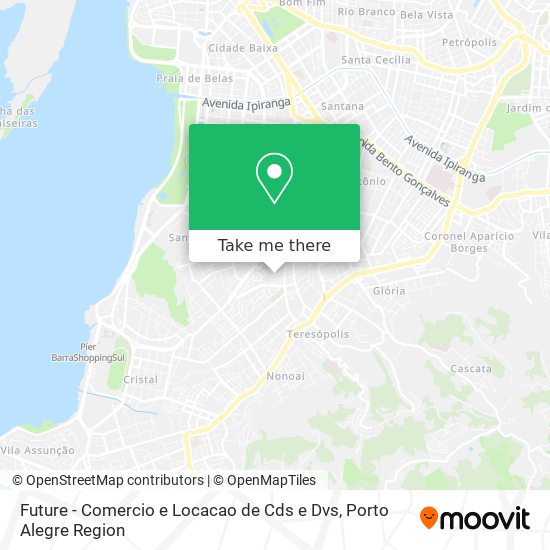 Mapa Future - Comercio e Locacao de Cds e Dvs