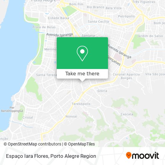 Espaço Iara Flores map
