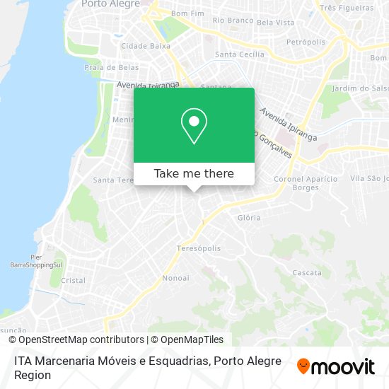 ITA Marcenaria Móveis e Esquadrias map