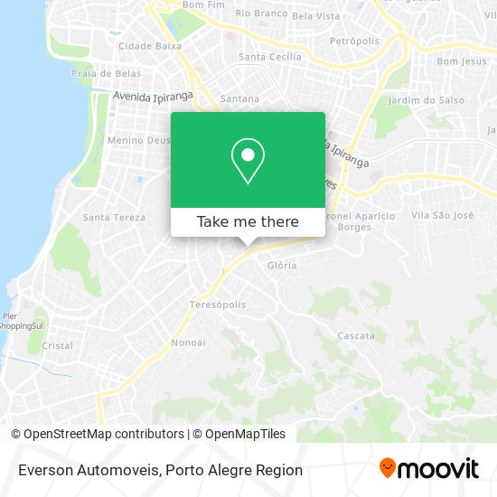 Mapa Everson Automoveis