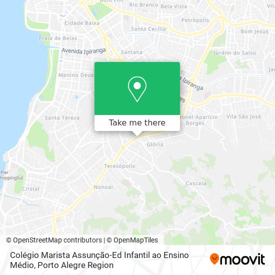 Colégio Marista Assunção-Ed Infantil ao Ensino Médio map
