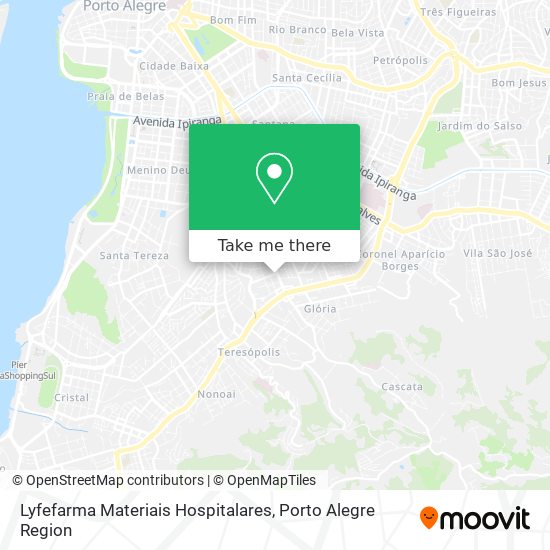 Lyfefarma Materiais Hospitalares map