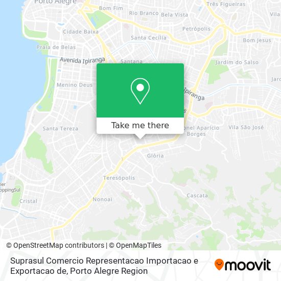 Suprasul Comercio Representacao Importacao e Exportacao de map