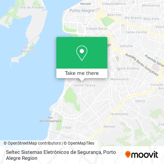 Seltec Sistemas Eletrônicos de Segurança map