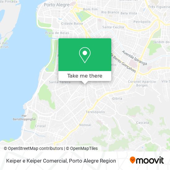 Mapa Keiper e Keiper Comercial