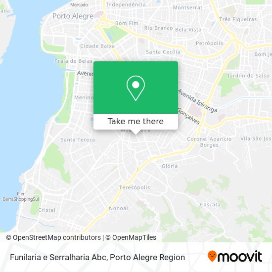 Funilaria e Serralharia Abc map