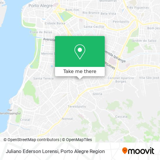 Juliano Ederson Lorensi map