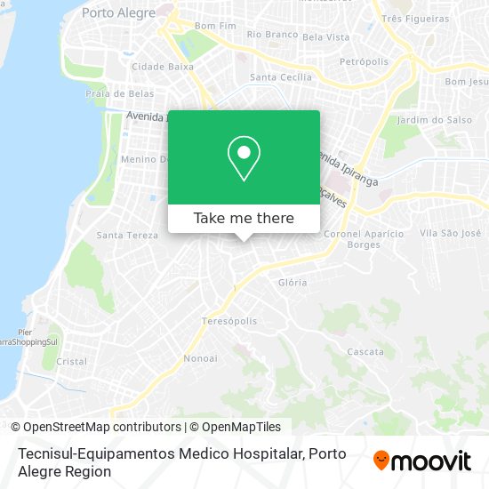 Tecnisul-Equipamentos Medico Hospitalar map