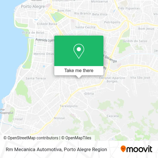 Rm Mecanica Automotiva map