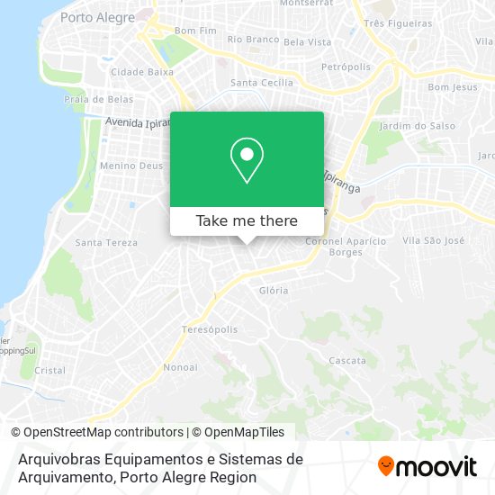 Arquivobras Equipamentos e Sistemas de Arquivamento map