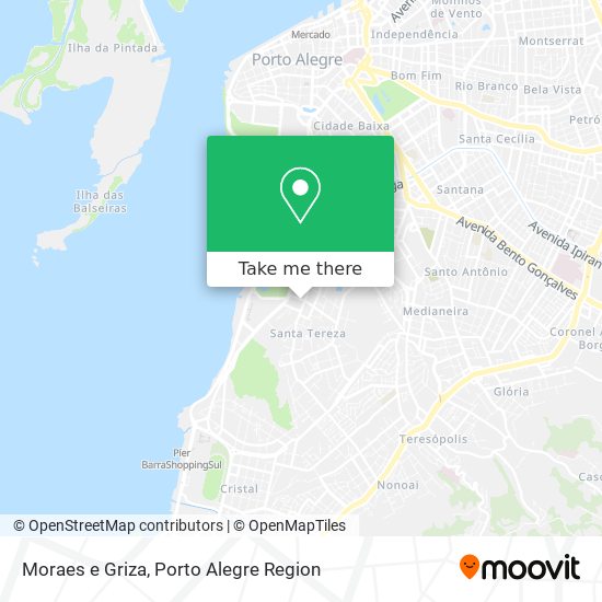 Moraes e Griza map