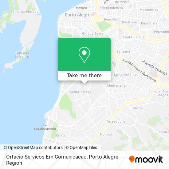 Mapa Ortacio Servicos Em Comunicacao