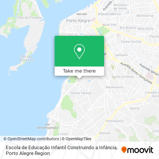 Escola de Educação Infantil Construindo a Infância map