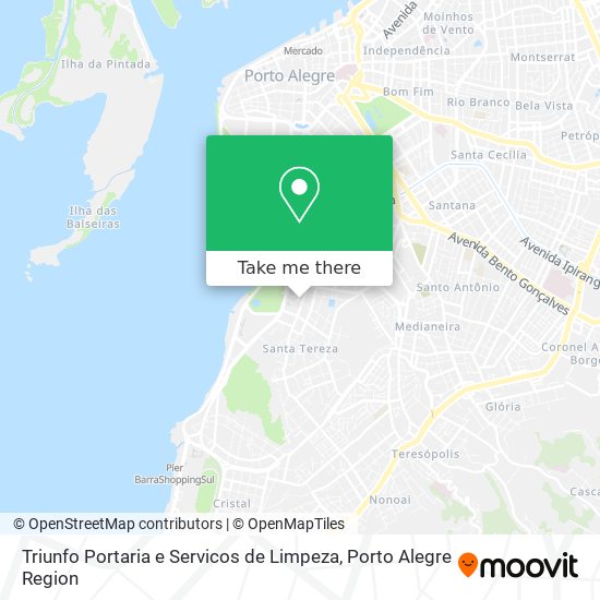 Triunfo Portaria e Servicos de Limpeza map