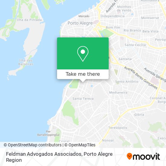 Feldman Advogados Associados map