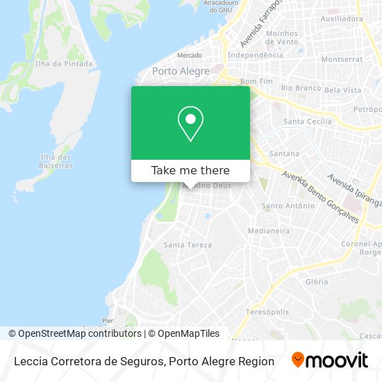 Leccia Corretora de Seguros map