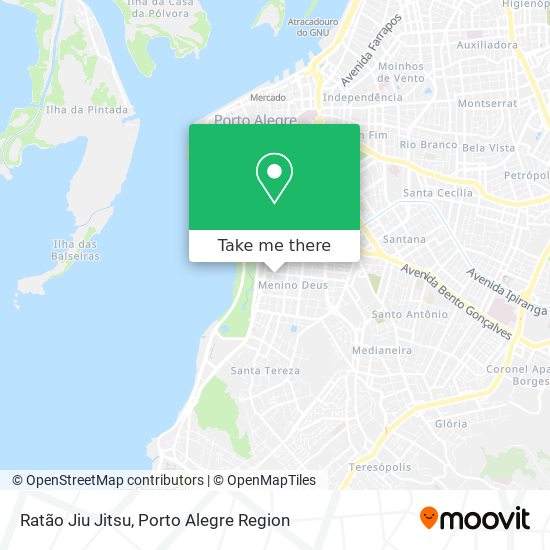 Ratão Jiu Jitsu map