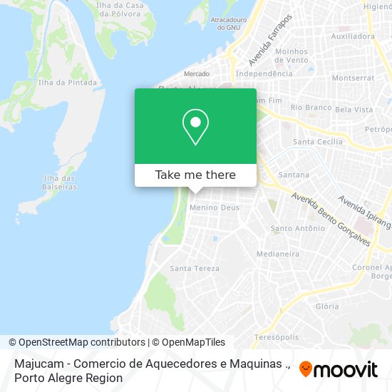 Majucam - Comercio de Aquecedores e Maquinas . map