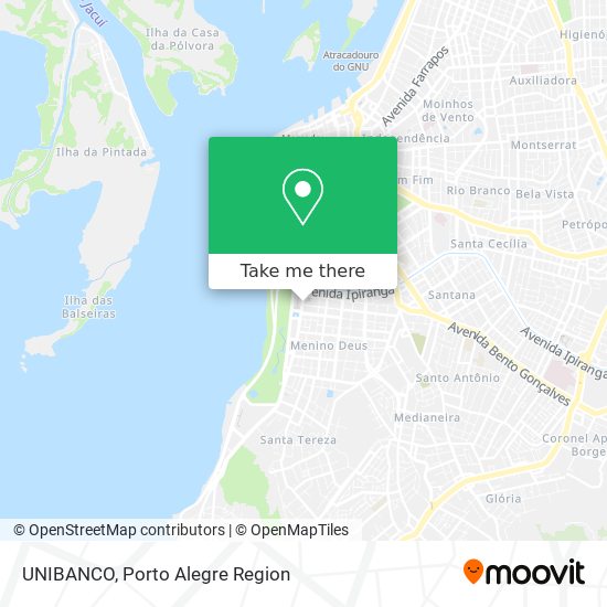 UNIBANCO map