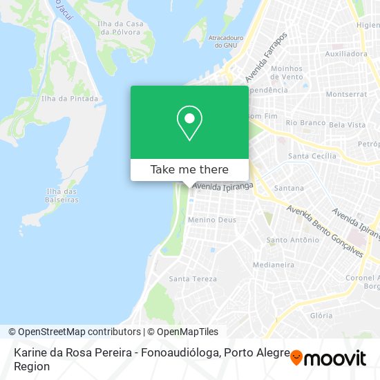 Mapa Karine da Rosa Pereira - Fonoaudióloga