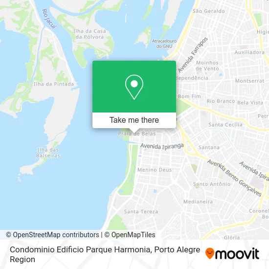 Condominio Edificio Parque Harmonia map