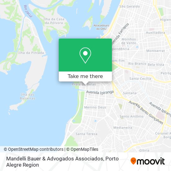 Mandelli Bauer & Advogados Associados map