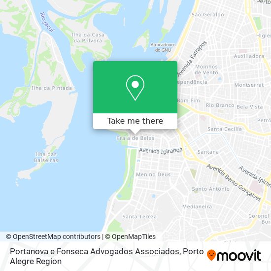 Portanova e Fonseca Advogados Associados map