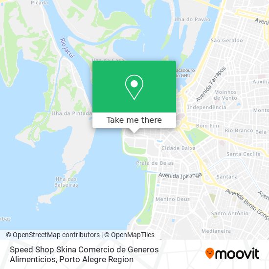 Speed Shop Skina Comercio de Generos Alimenticios map