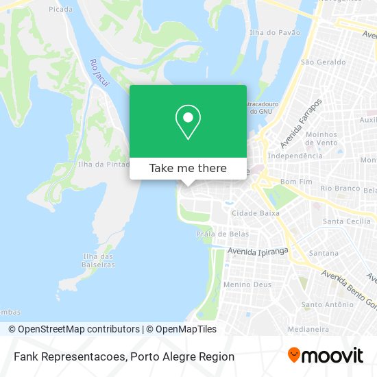 Fank Representacoes map