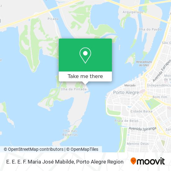 E. E. E. F. Maria José Mabilde map