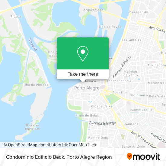 Condominio Edificio Beck map