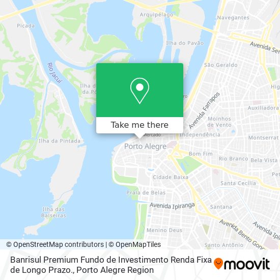 Banrisul Premium Fundo de Investimento Renda Fixa de Longo Prazo. map